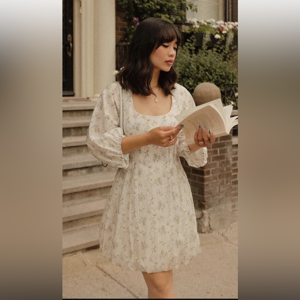 Brock x H&M floral dress